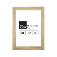 arthome-bingkai-foto-basic-5r---cokelat-oak