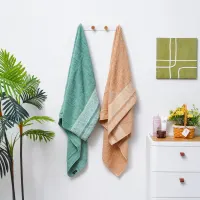 forhom-137x70-cm-set-2-pcs-handuk-mandi---hijau-sage/cokelat