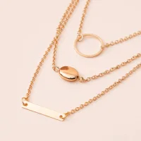 ataru-kalung-wanita-triple-dengan-line-round---gold