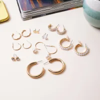 ataru-set-18-pcs-anting---gold