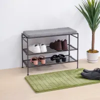 masterspace-rak-sepatu-bench-top-3-tingkat---abu-abu