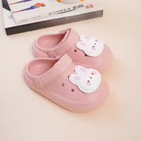 ataru-ukuran-22/23-sandal-anak-clogs-thick-bunny---pink