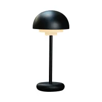 eglare-lampu-meja-rechargeable-mushroom---hitam