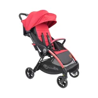 kindla-precious-stroller-anak-lipat-one-key---merah