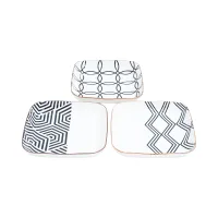 appetite-20.5-cm-set-3-pcs-edrea-piring-makan-square-pattern