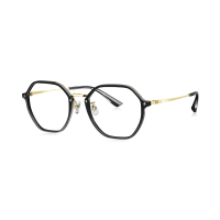 parim-eyewear-kacamata-optical-hexagonal-titanium---hitam/gold