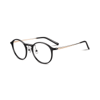 parim-eyewear-kacamata-optical-round-ultem-temple---hitam/-gold