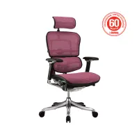 ergohuman-kursi-kantor-ergonomis-sandaran-tinggi---merah