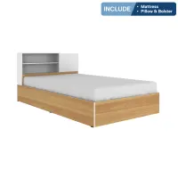 informa-120x200-cm-pluto-tempat-tidur-dengan-matras---oak-/-putih