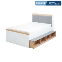 informa-120x200-cm-biel-tempat-tidur-sorong-dengan-rak---putih-oak