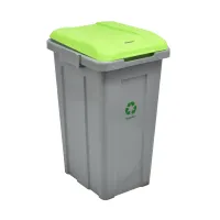 krisbow-50-ltr-tempat-sampah-plastik-dengan-tutup---hijau