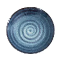 appetite-16.7-cm-mick-set-2-pcs-piring-kue-glaze---biru