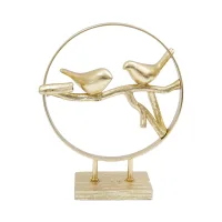 informa-26.5x32-cm-patung-miniatur-bird-paradise---gold