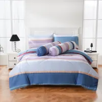 sleeplite-160x200-cm-set-6-pcs-seprai-queen-microfiber-stripe-maisie