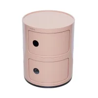 stora-laci-penyimpanan-2-tingkat-dengan-pintu-geser-round---pink