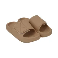 ataru-ukuran-37/38-sandal-slides-pattern-single-color---cokelat