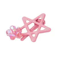 ataru-set-2-pcs-jepit-rambut-star-outline-gem---pink