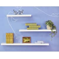 Gambar Masterspace 60x23x4 Cm Rak Dinding - Putih