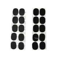 Gambar Velcro Spots Tape 25x19 Cm 10 Pcs - Hitam