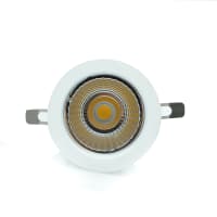 Gambar Lampu Downlight Led Fix Reflect 10w 24d 3000k - Warm White