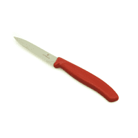 Gambar Victorinox 10 Cm Pisau Paring Gerigi - Merah