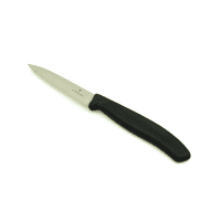 Gambar Victorinox 10 Cm Pisau Paring Gerigi - Hitam