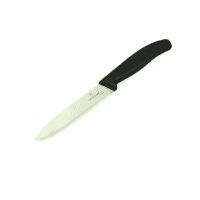 Gambar Victorinox 10 Cm Pisau Paring Gerigi - Hitam