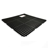 Gambar Krisbow 92x91 Cm Keset Anti Slip Work Safe - Hitam