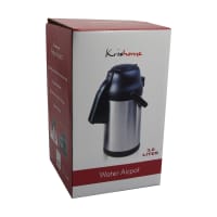 Gambar Krishome 3 Ltr Teko Vacuum Flask Double Wall - Hitam