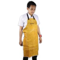 Gambar Apron Las - Cokelat