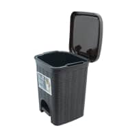 Gambar Stefanplast 6 Ltr Tempat Sampah Pedal Elegance - Moka