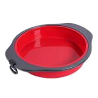 Gambar Kitchen Craft Loyang Kue Silikon Round - Merah