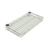 Gambar Krisbow Rak Kawat Wire Half Shelf 35x18x4 Cm - Silver