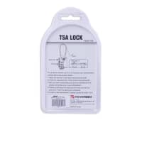 Gambar K-lock Tsa Gembok Dengan Kombinasi Nomor Tsa21105 - Silver