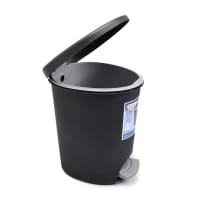 Gambar Sterilite 10 Ltr Tempat Sampah Plastik - Hitam