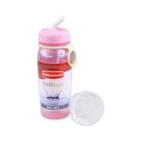 Gambar Rubbermaid 600 Ml Botol Minum Dengan Sedotan - Pink