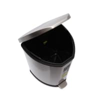 Gambar Eko 25 Ltr Tempat Sampah Stainless Semicircle Fpp