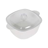 Gambar Krischef Casserole High Square 17.7 Cm - Putih