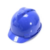 Gambar Krisbow Brim Vented Helm Keselamatan Kerja Hdpe - Biru