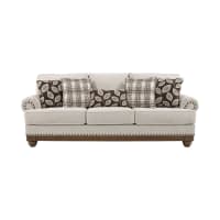 Gambar Ashley Harleson Sofa Fabric 3 Seater - Krem