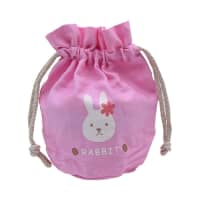 Gambar Kris 540 Ml Kotak Makan Anak 2 Susun Dengan Tas - Pink