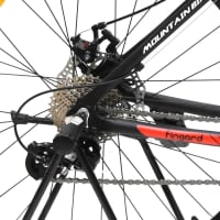 Gambar Fingard Sepeda Mtb Xc 100d - Hitam/merah