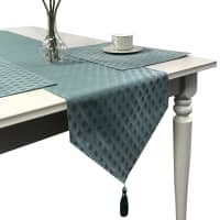 Gambar Informa Table Runner Lattice 33x180 Cm - Biru Muda