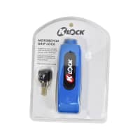 Gambar K-lock Gembok Tuas Gas Motor Steel Grip Lock - Biru