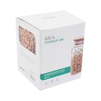 Gambar Delicia Stoples Borosilicate 800 Ml