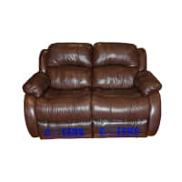 Gambar Cheers Madison Sofa Recliner Kulit 2 Seater - Cokelat