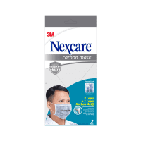 Gambar 3m Nexcare Carbon Masker Anti Virus 2 Pcs