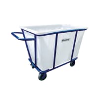 Gambar Krisbow Troli Laundry Dengan Pegangan 140x77x81cm - Biru