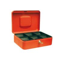 Gambar Krisbow Cash Box 25x18x9 Cm - Oranye