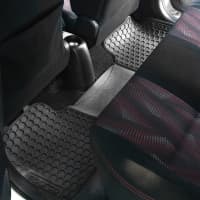 Gambar Sparco Set Karpet Mobil Pvc 3 Pcs - Hitam Abu-abu